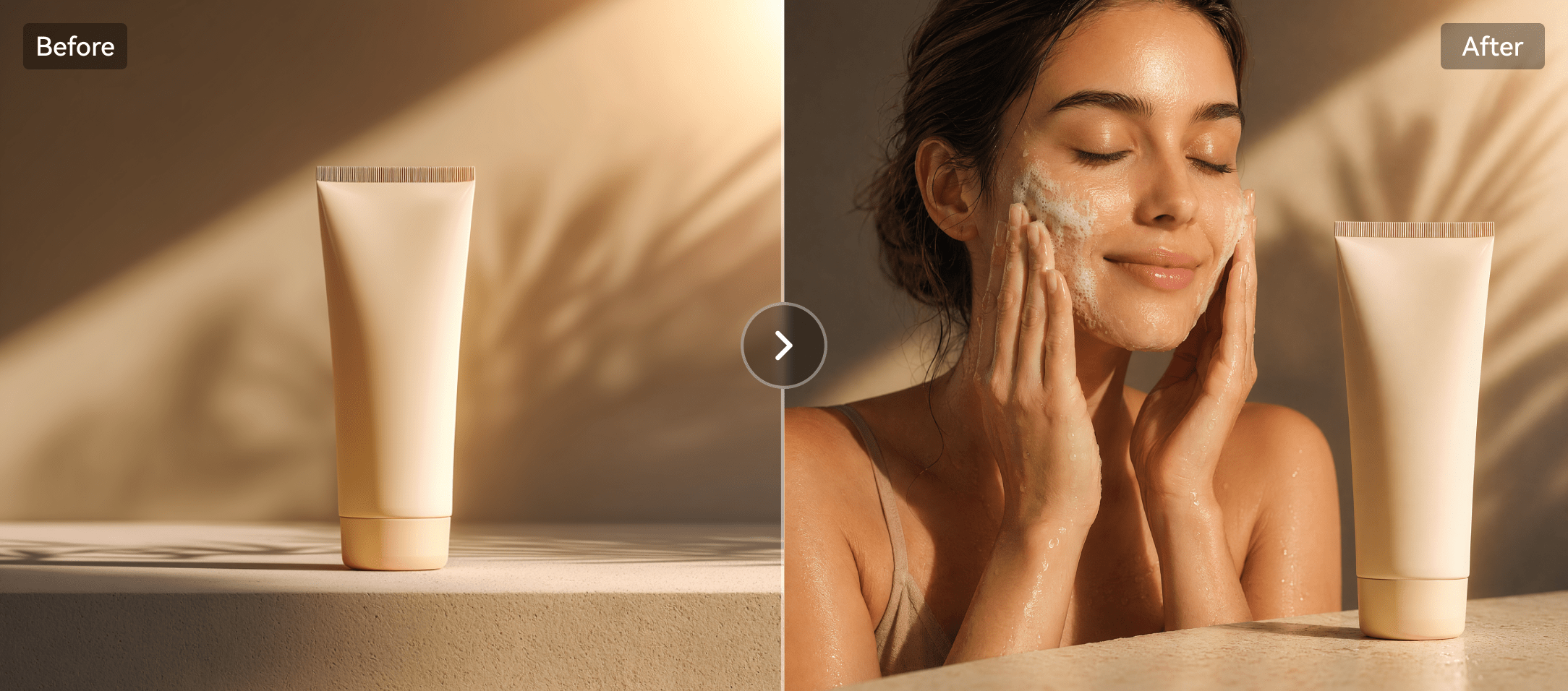 Product photo makeover example