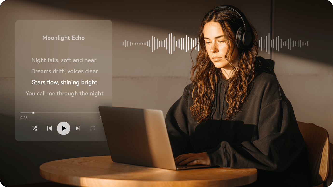 AI Lyric to Music Generator