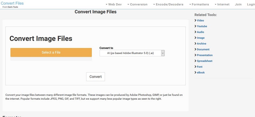Online Converter For JPG To AI