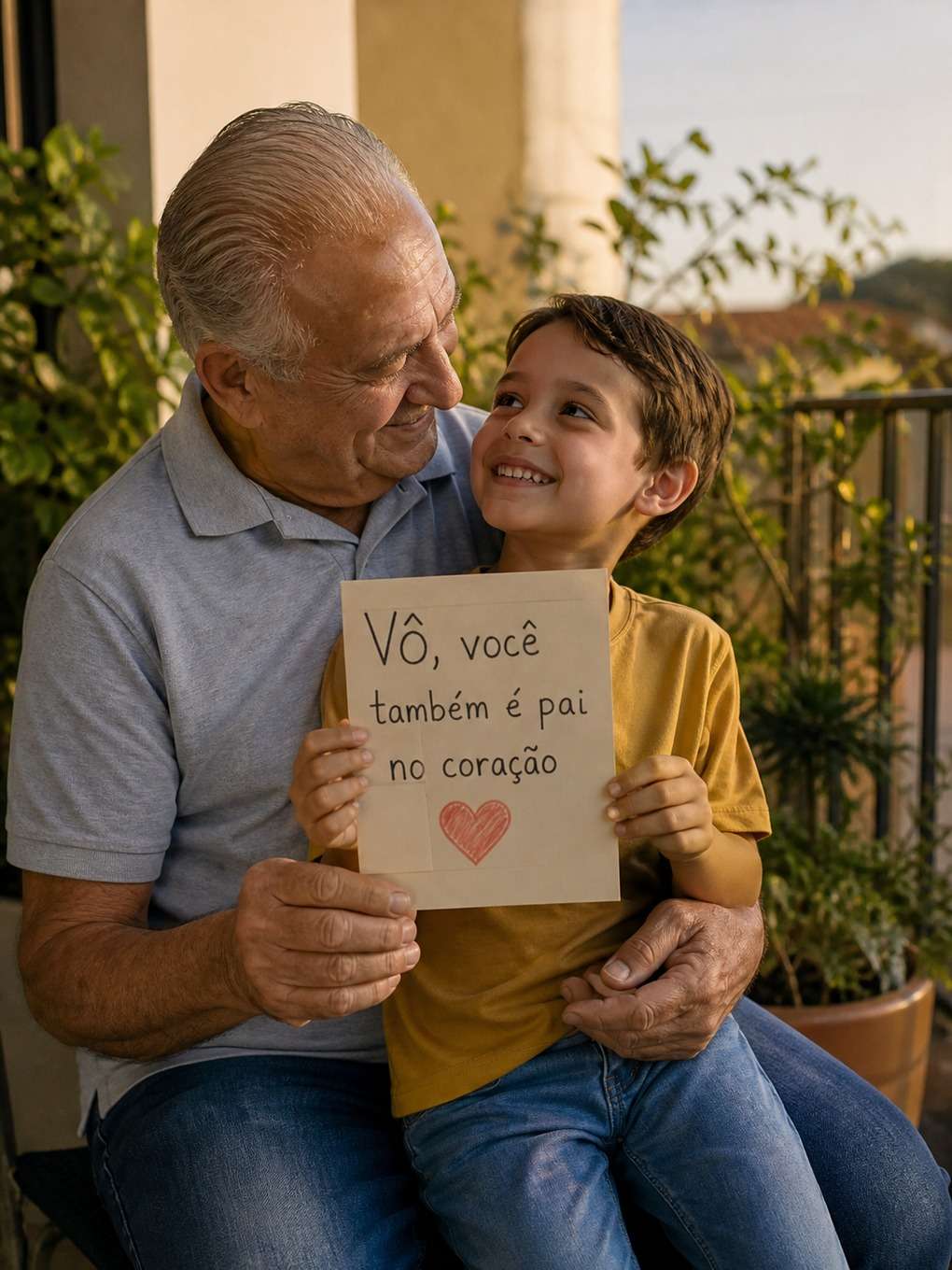 pai lendo história para a criança - exemplo de fotos com mensagens de dia dos pais