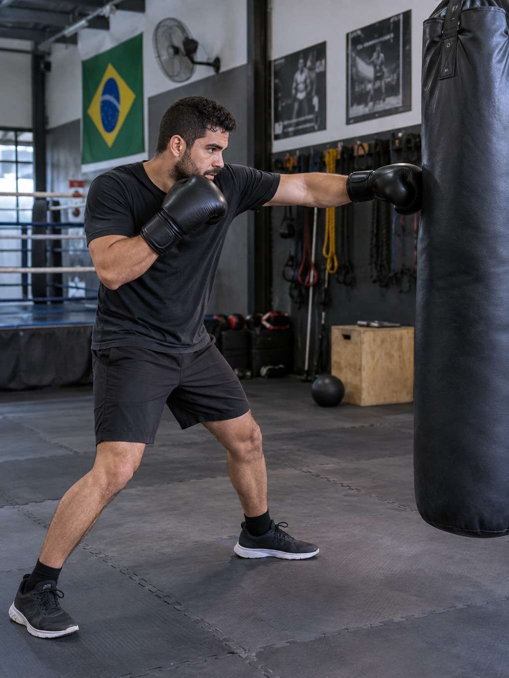boxe recreativo - exemplo de foto de academia