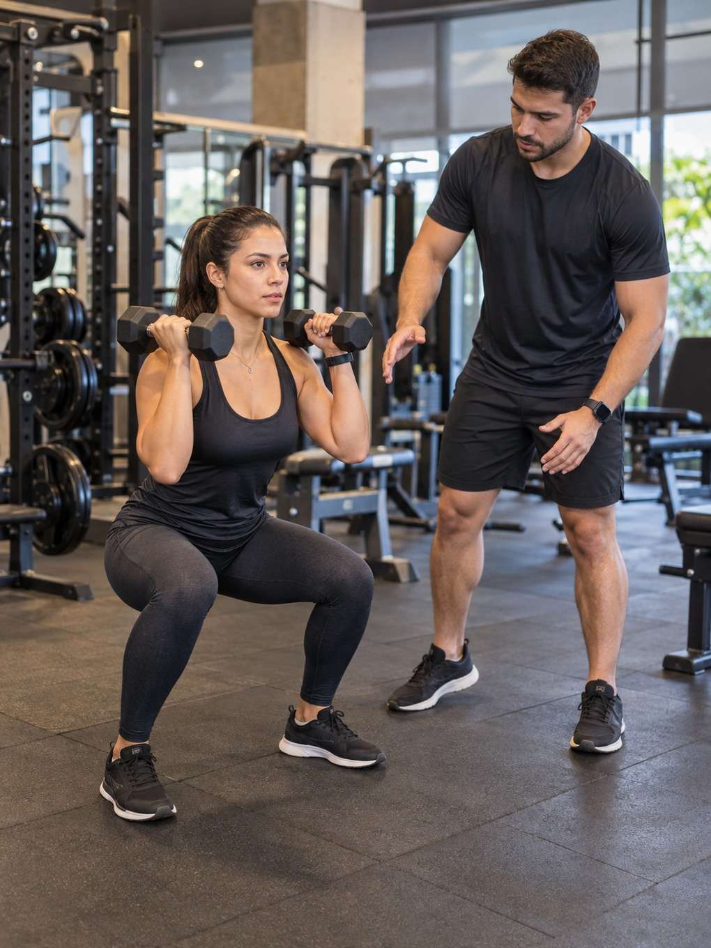 personal trainer - exemplo de foto de academia