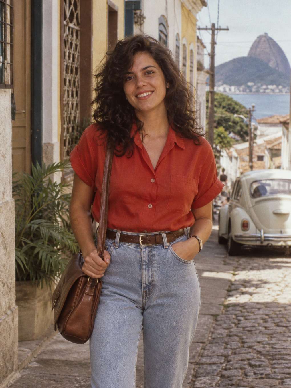 cena cotidiana com autenticidade - exemplo de prompt anos 80