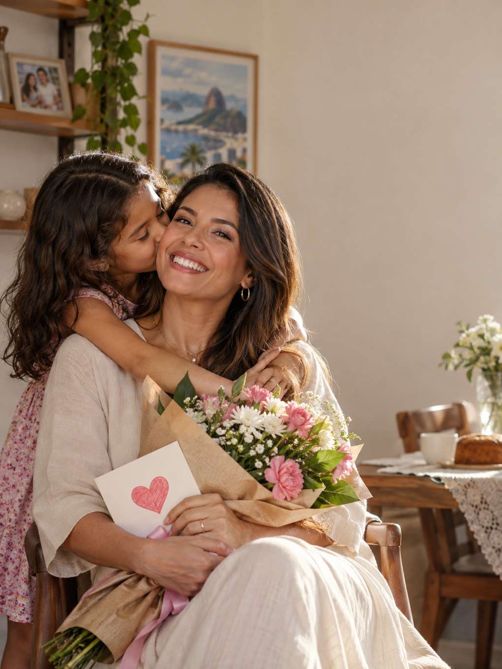 cartão para redes sociais - exemplo de prompt dia das mães
