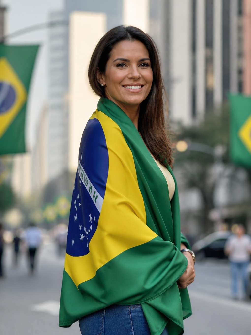 foto em mesa de trabalho - exemplo de 7 de setembro