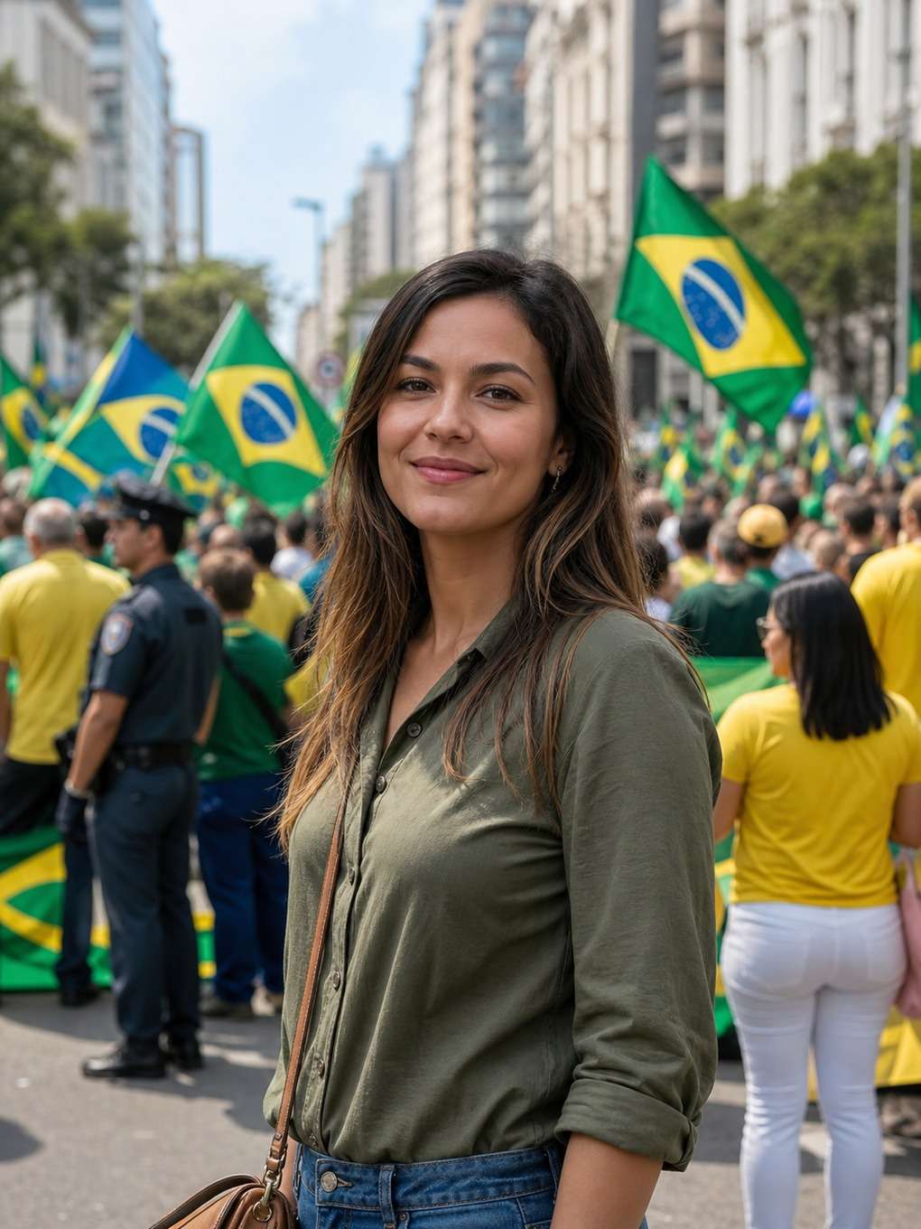 post com espaço para frase curta - exemplo de 7 de setembro