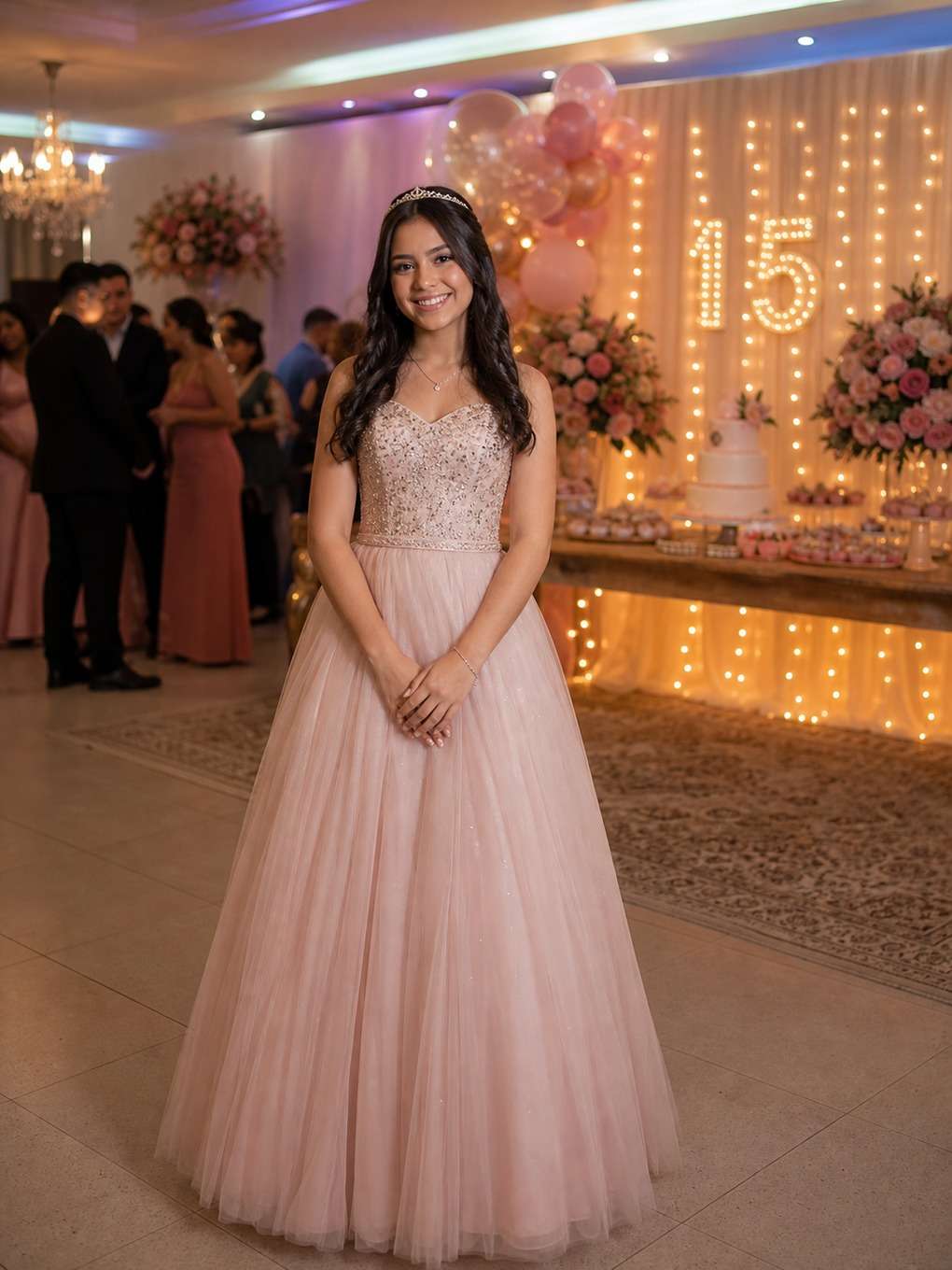 ensaio antes da festa - exemplo de prompt para foto de 15 anos