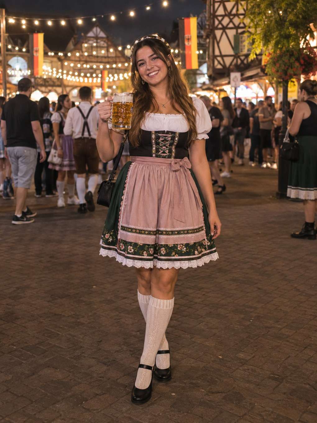 noite de luzes - exemplo de prompt oktoberfest