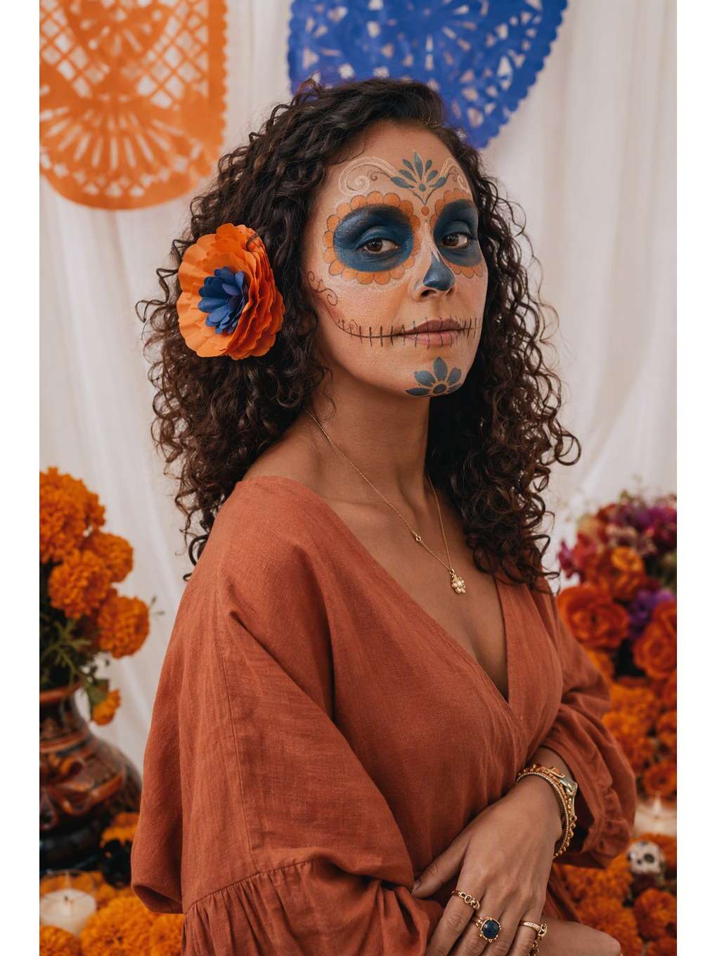 cortina branca - exemplo de prompts de catrina para fotos no