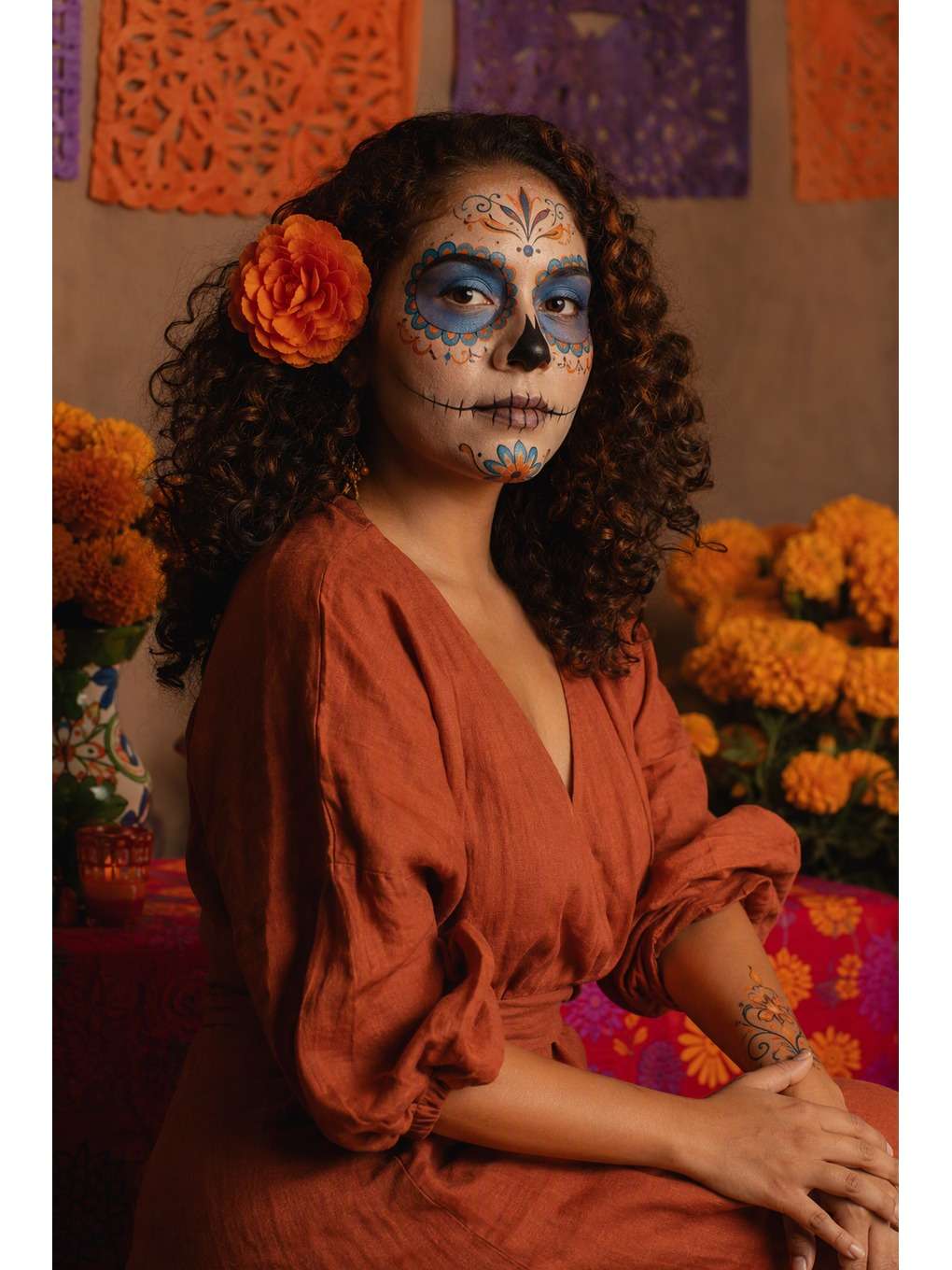 preto e branco - exemplo de prompts de catrina para fotos no