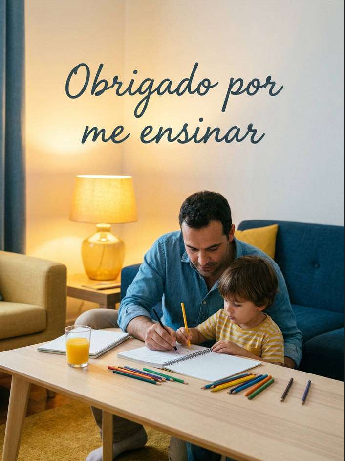 pai professor - exemplo de cartão de dia dos pais