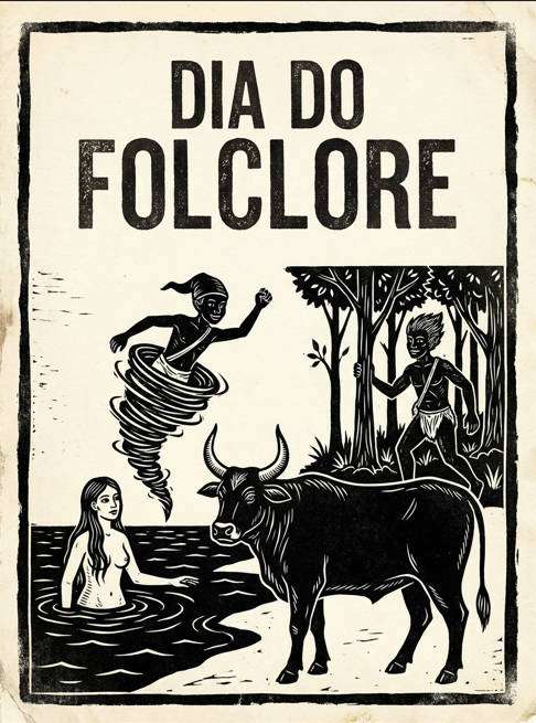 cordel do folclore brasileiro - exemplo de o dia do folclore