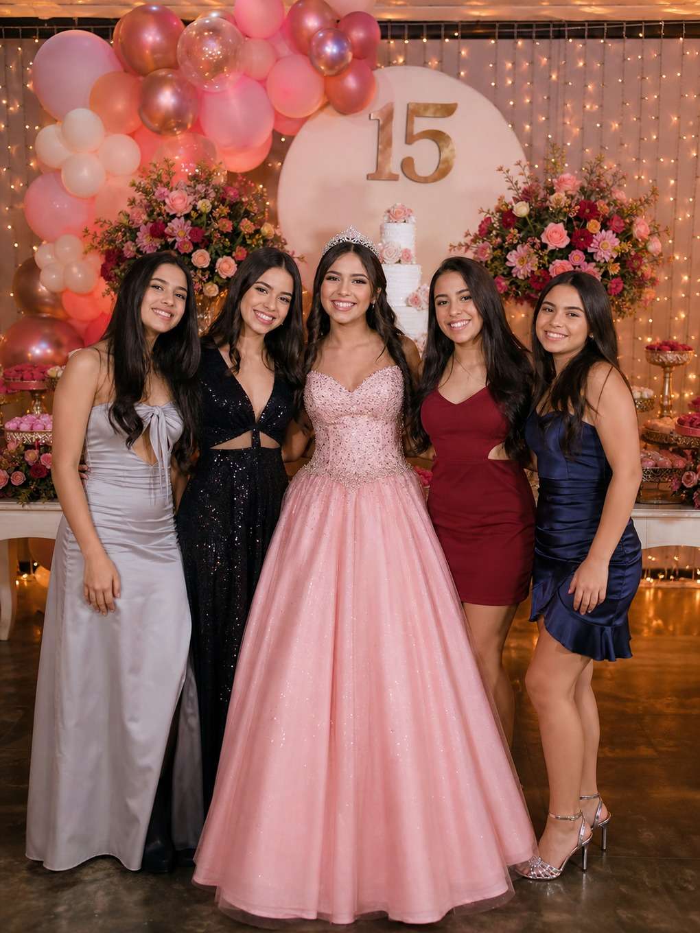 book externo - exemplo de prompts para fotos com amigas nos 15 anos