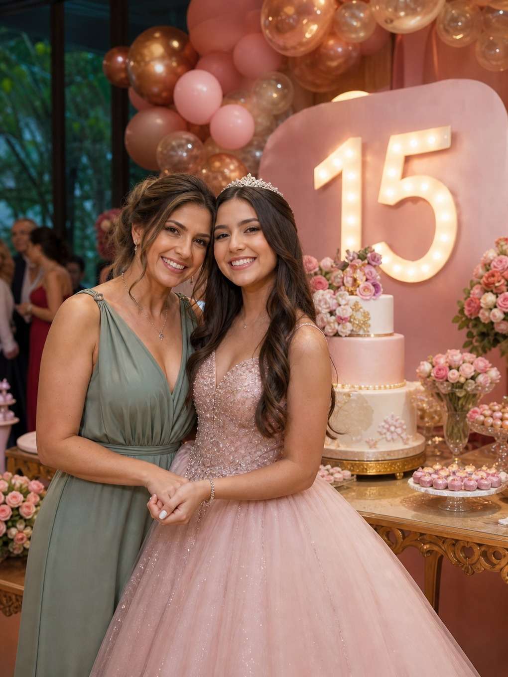book urbano suave - exemplo de prompts para fotos de mãe e filha nos 15 anos