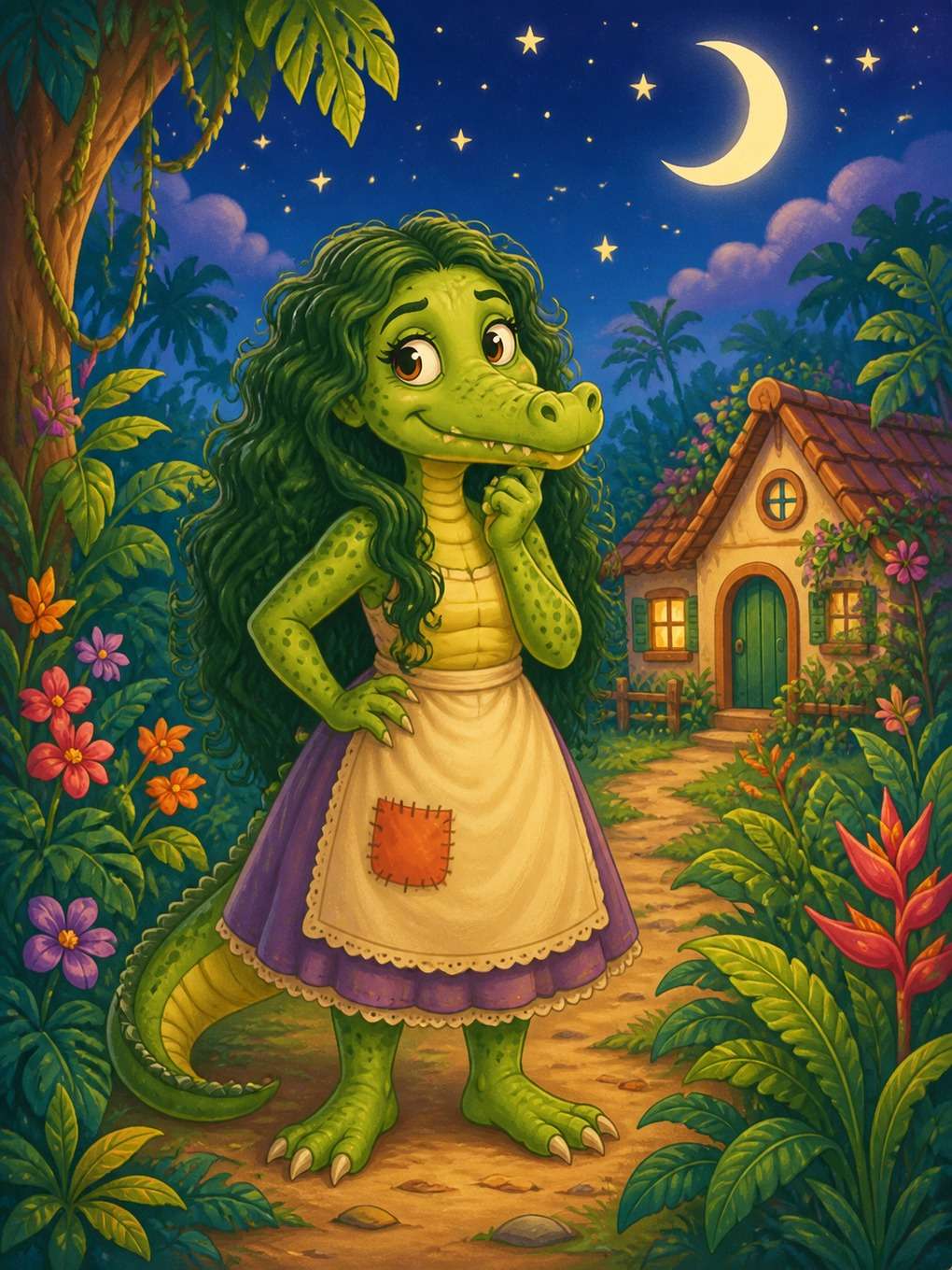 cuca para livro infantil brasileiro - exemplo de cuca com