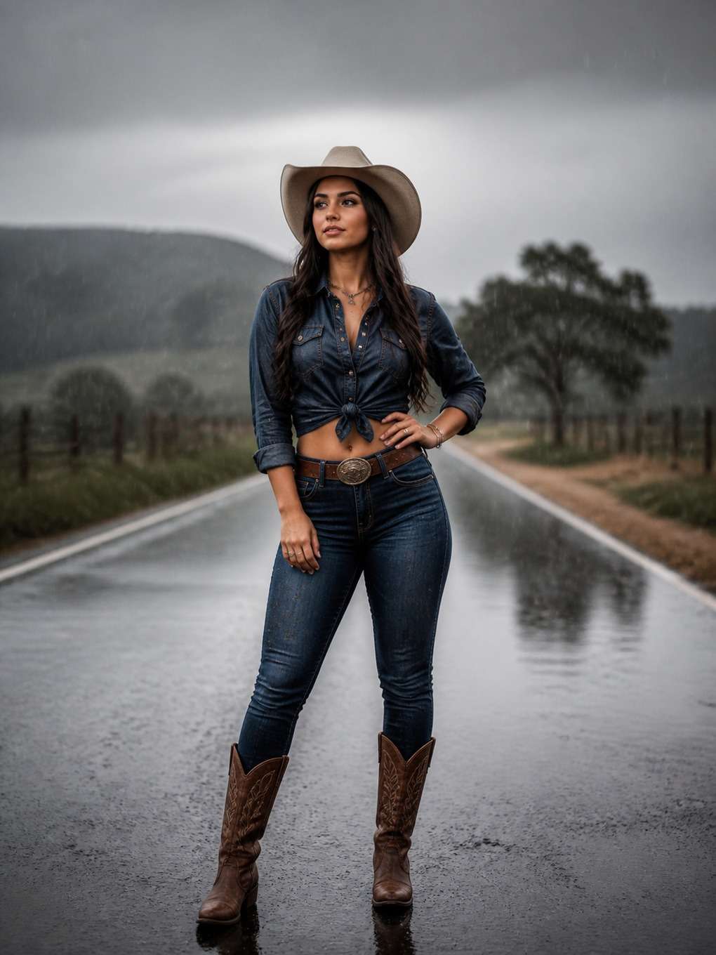 ensaio sertanejo com chuva leve - exemplo de ensaio sertanejo