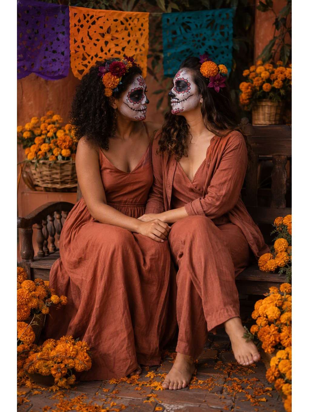casal: banco no jardim - exemplo de fotos de casal catrina