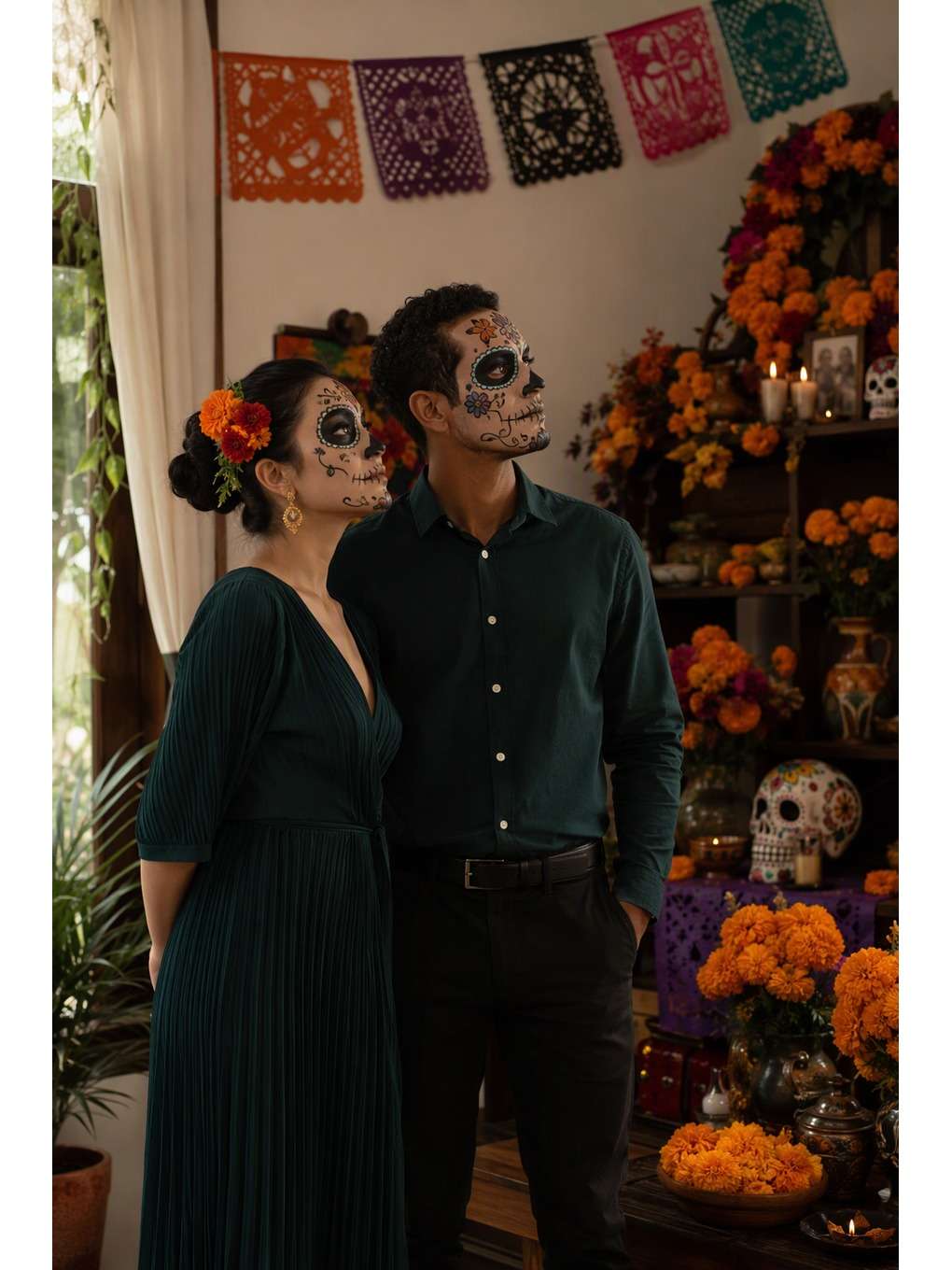 casal: celebração em família - exemplo de fotos de casal catrina