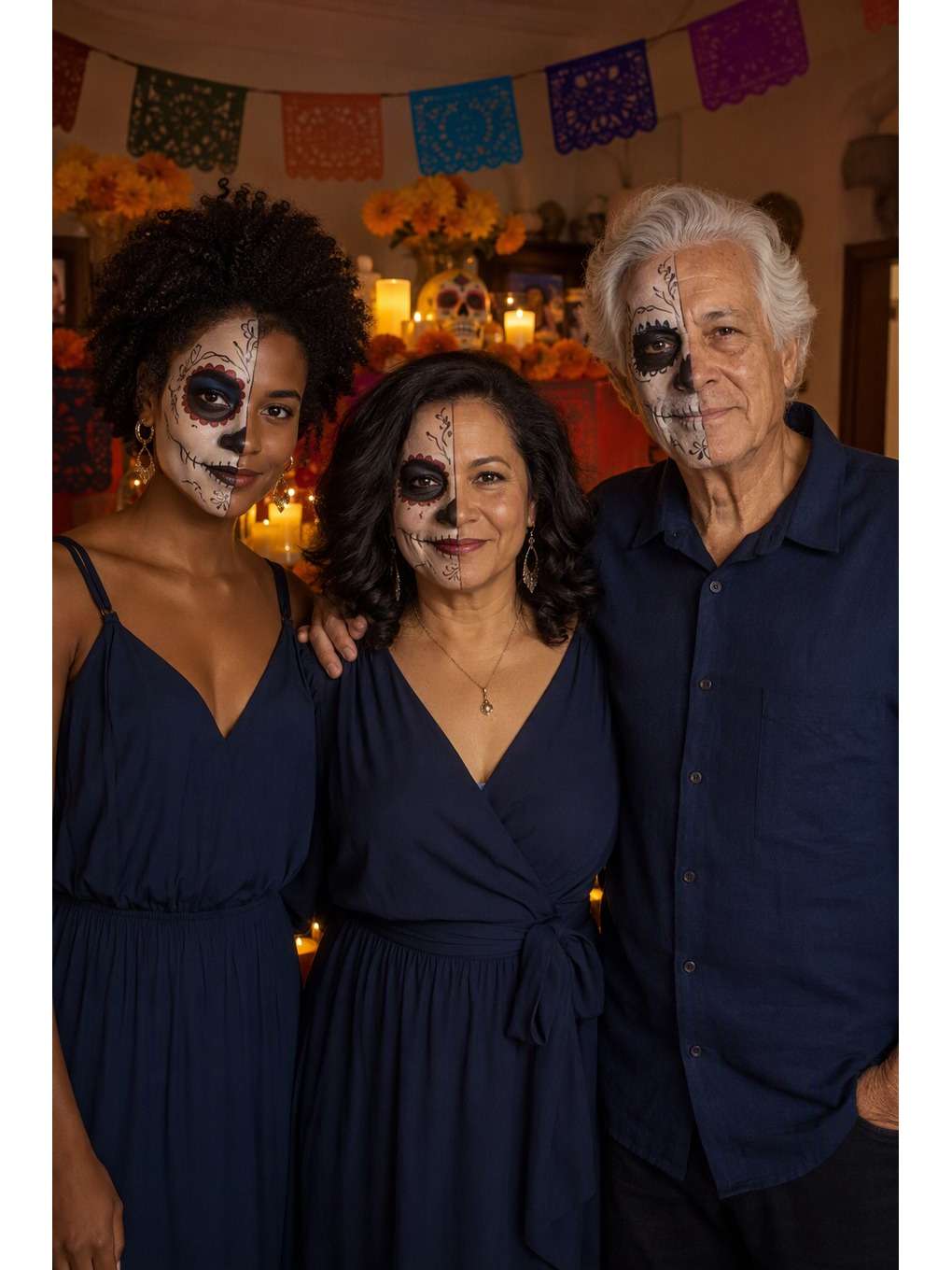luz de homenagem - exemplo de fotos do dia dos mortos