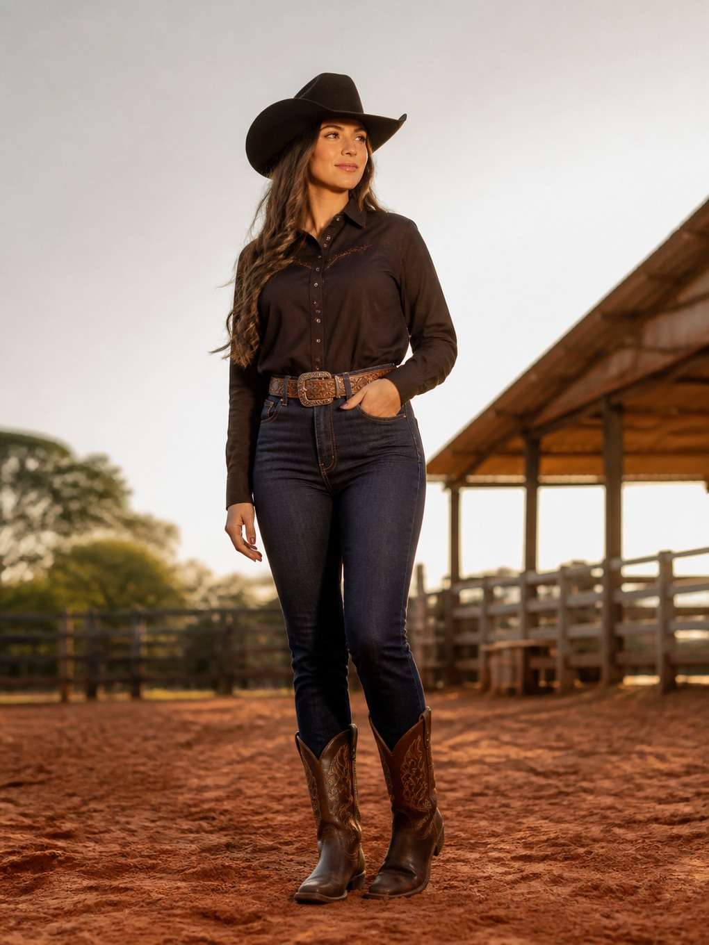 retrato feminino country respeitoso - exemplo de fotos estilo barretos