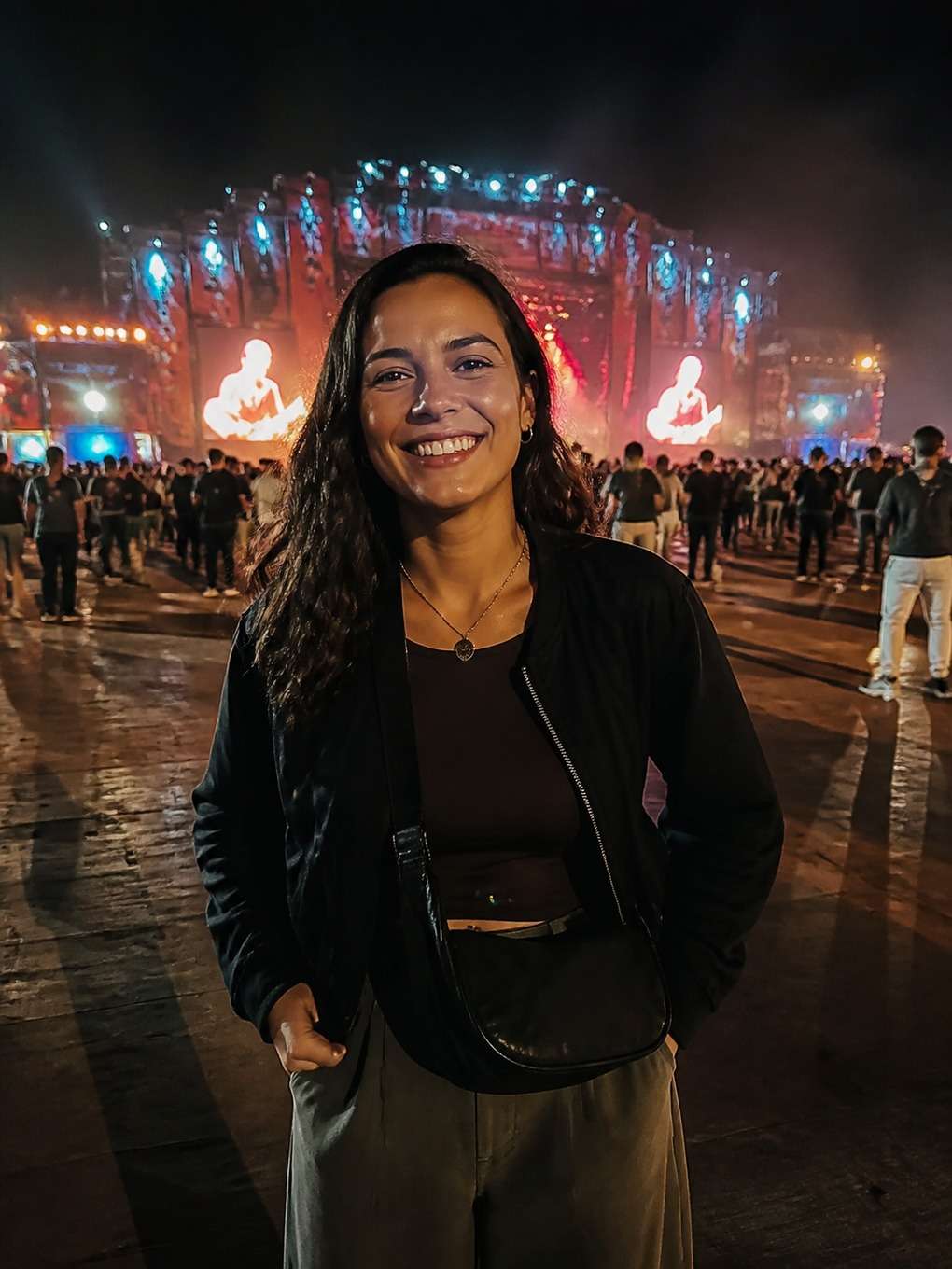 depois do show, emoção no rosto - exemplo de fotos no rock in rio