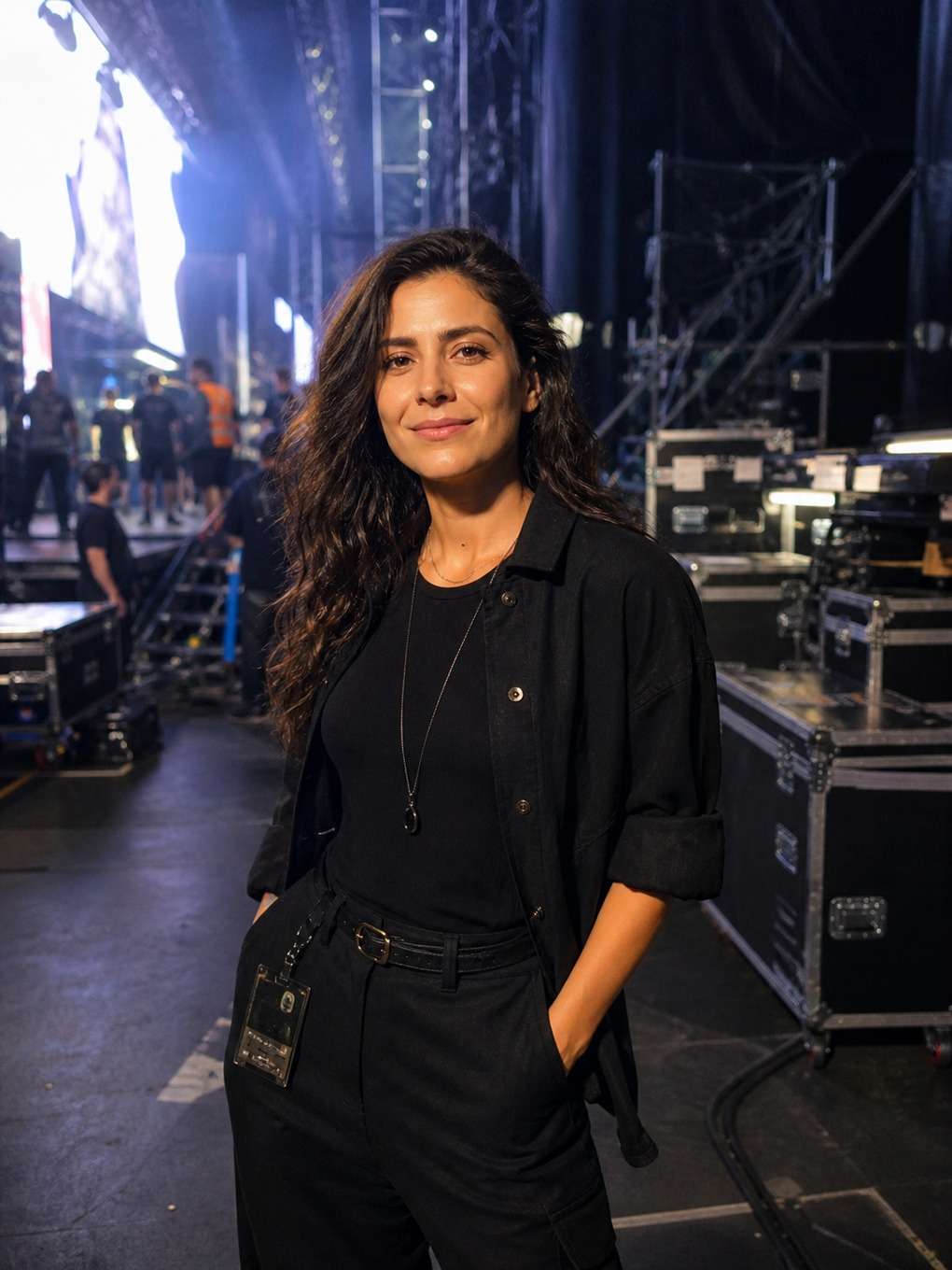 perto do backstage - exemplo de fotos no rock in rio