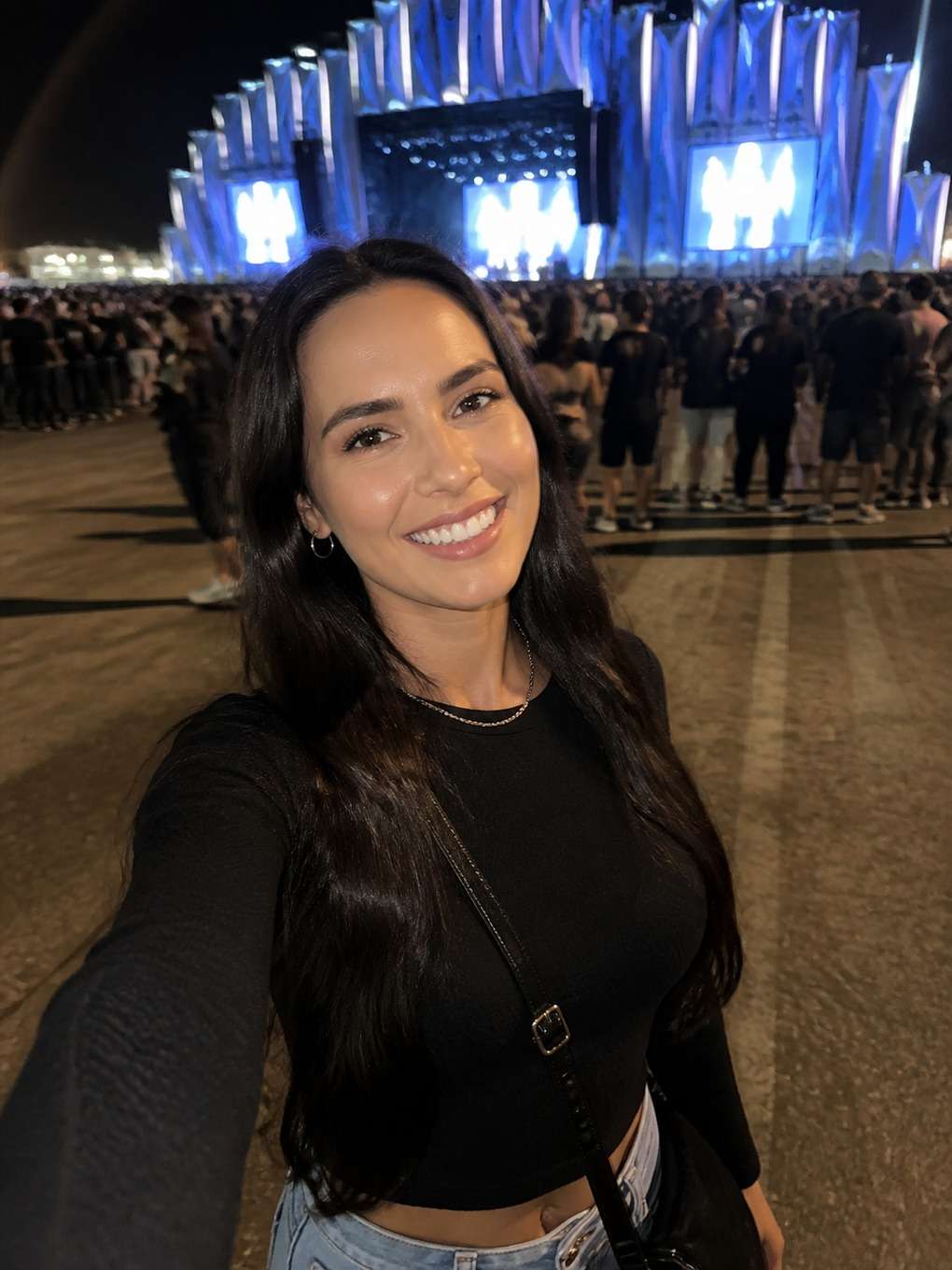 selfie vertical para stories - exemplo de fotos no rock in rio