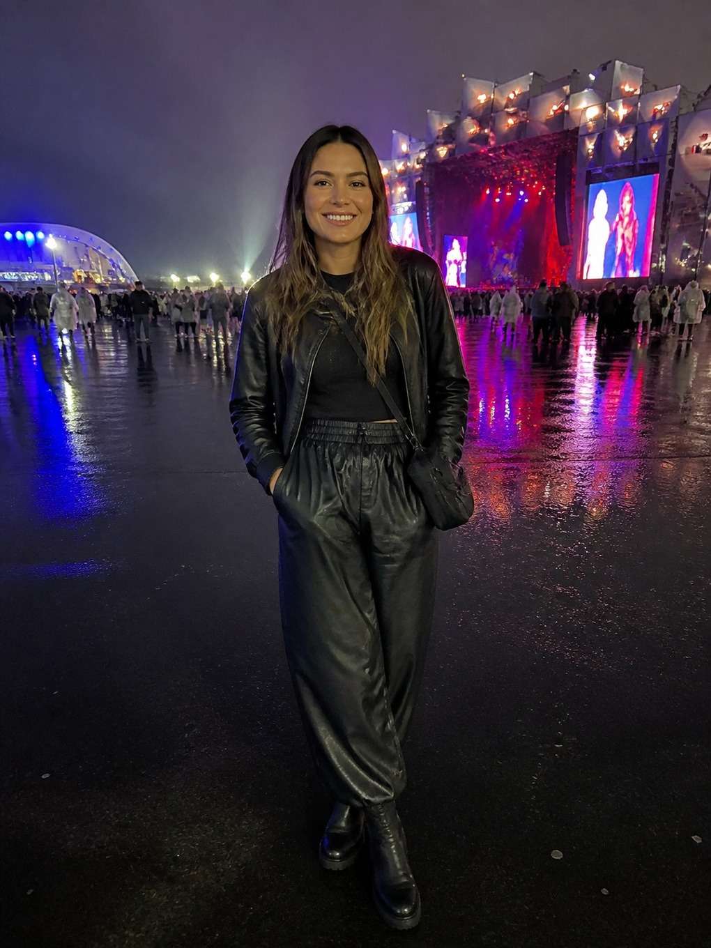 chuva leve e brilho de festival - exemplo de fotos no rock in rio