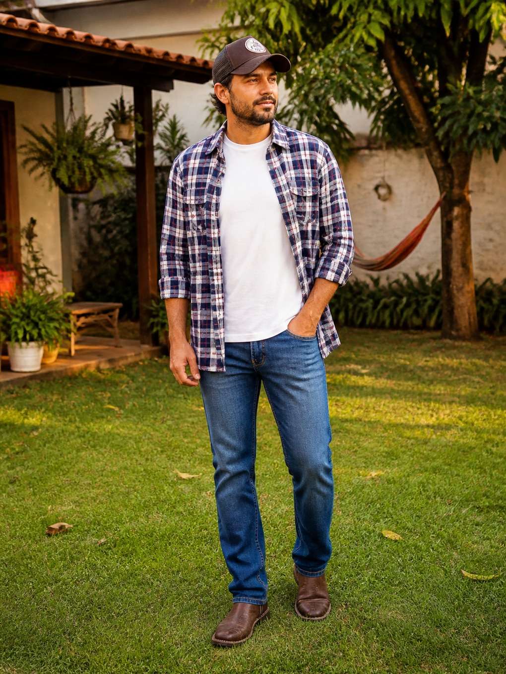 look sertanejo casual de fim de semana - exemplo de look sertanejo masculino