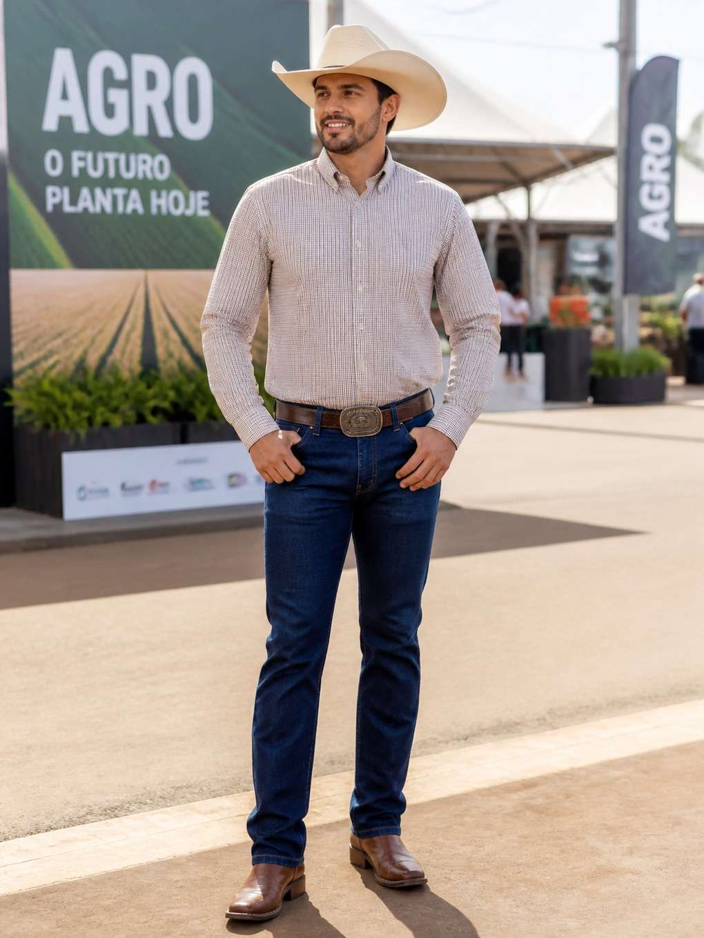 look sertanejo em feira agropecuária - exemplo de look sertanejo masculino