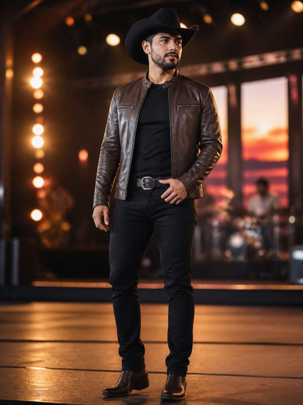sertanejo moderno para show - exemplo de look sertanejo masculino
