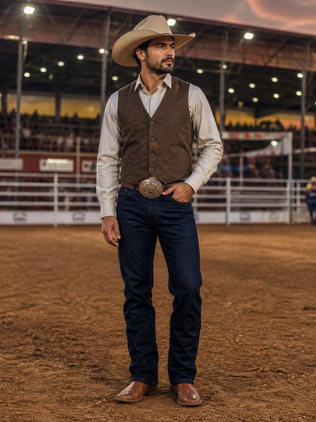 look para rodeio elegante - exemplo de look sertanejo masculino