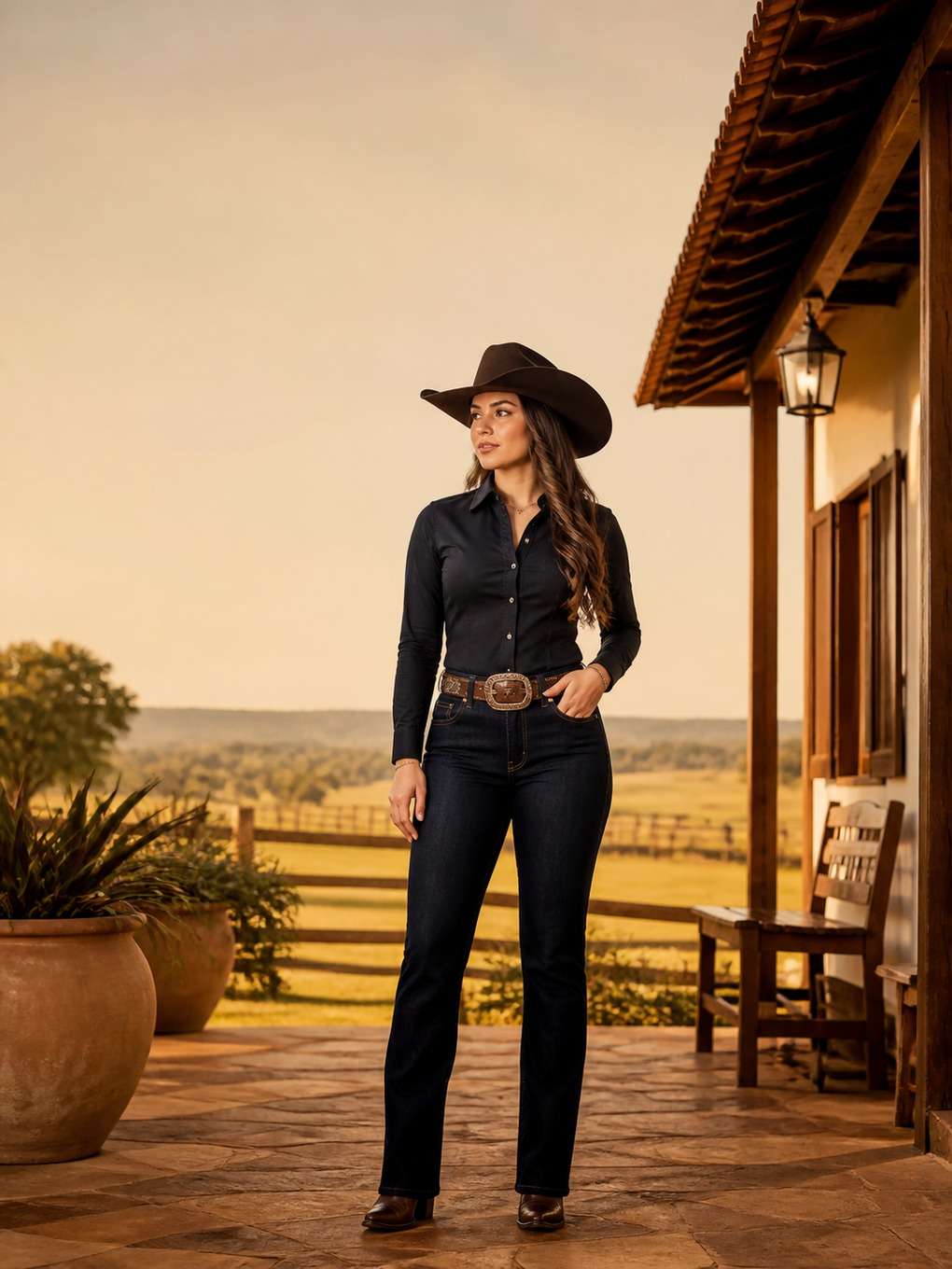 visual sertanejo para capa editorial - exemplo de looks sertanejos