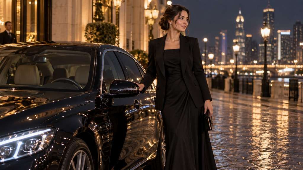 Versão milionária com carro de luxo gerada com IA