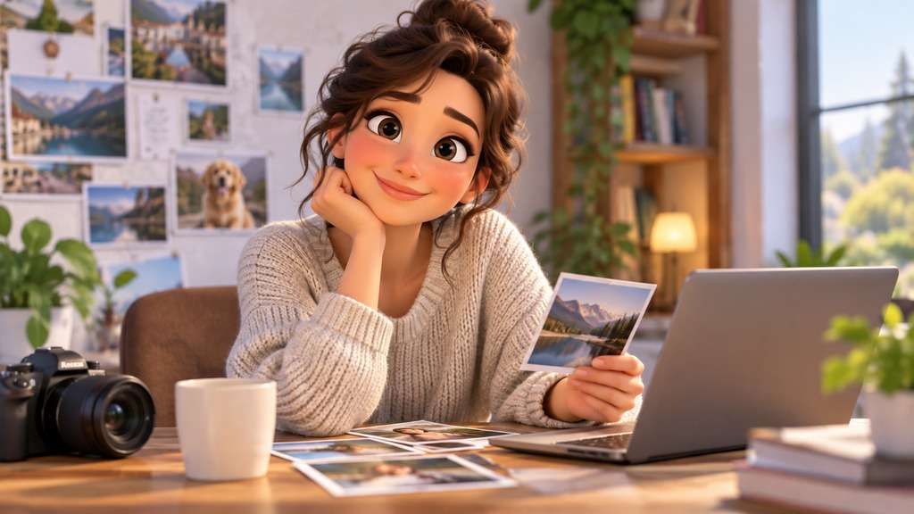 Foto transformada em animação 3D com IA