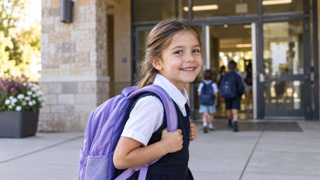Versão criança de uniforme escolar gerada com IA
