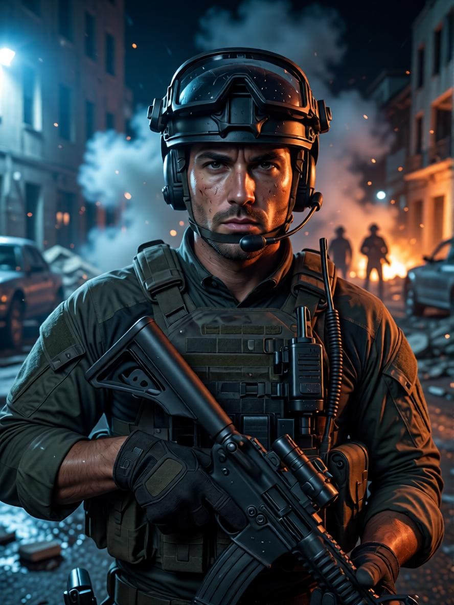 photo style Modern Warfare 4 après transformation