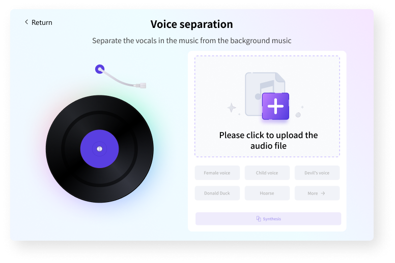 transférer un fichier audio