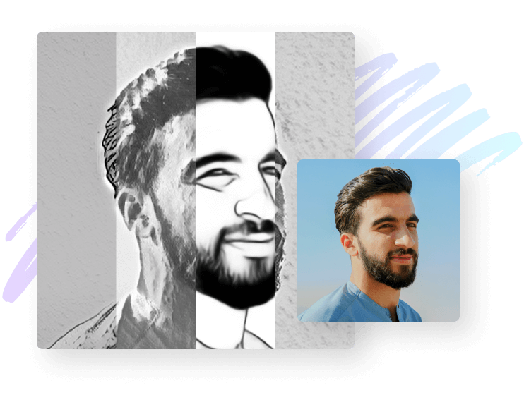 VansPortrait  Turn Photo into Line Drawing with AI to Get Pencil Sketches