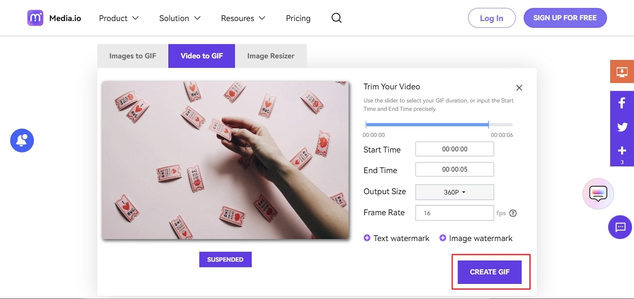 Convert Video To GIF Online – Supports MP4, WebM, AVI, MOV, And Other Video  Formats – VistaCreate