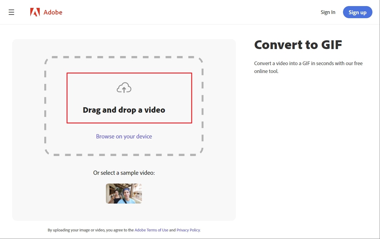 Convert video to animated GIF online for free