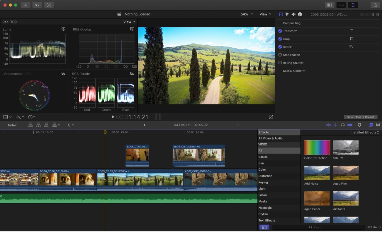 final cut pro video editor