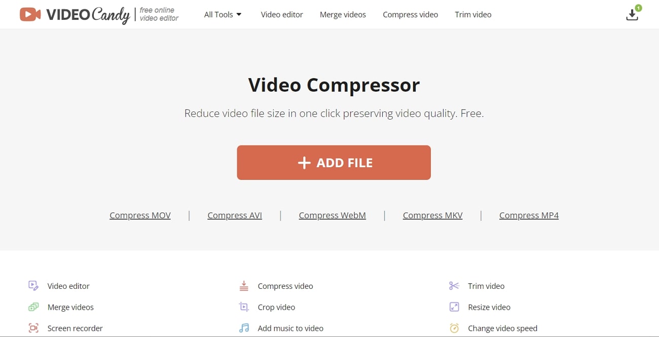 video candy video compressor