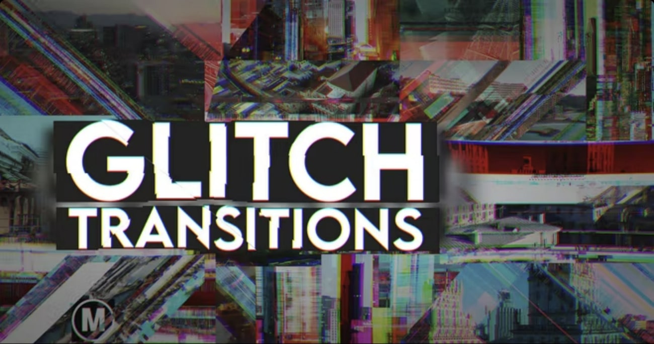 glitch transition premiere pro