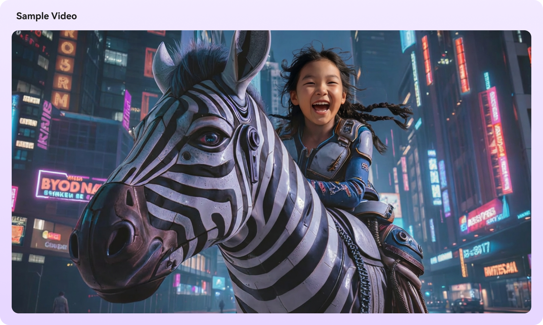 Cyberpunk Style Output Image