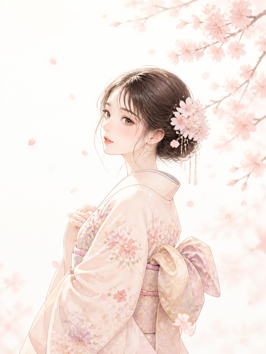 和服 女性 作例17の作例画像