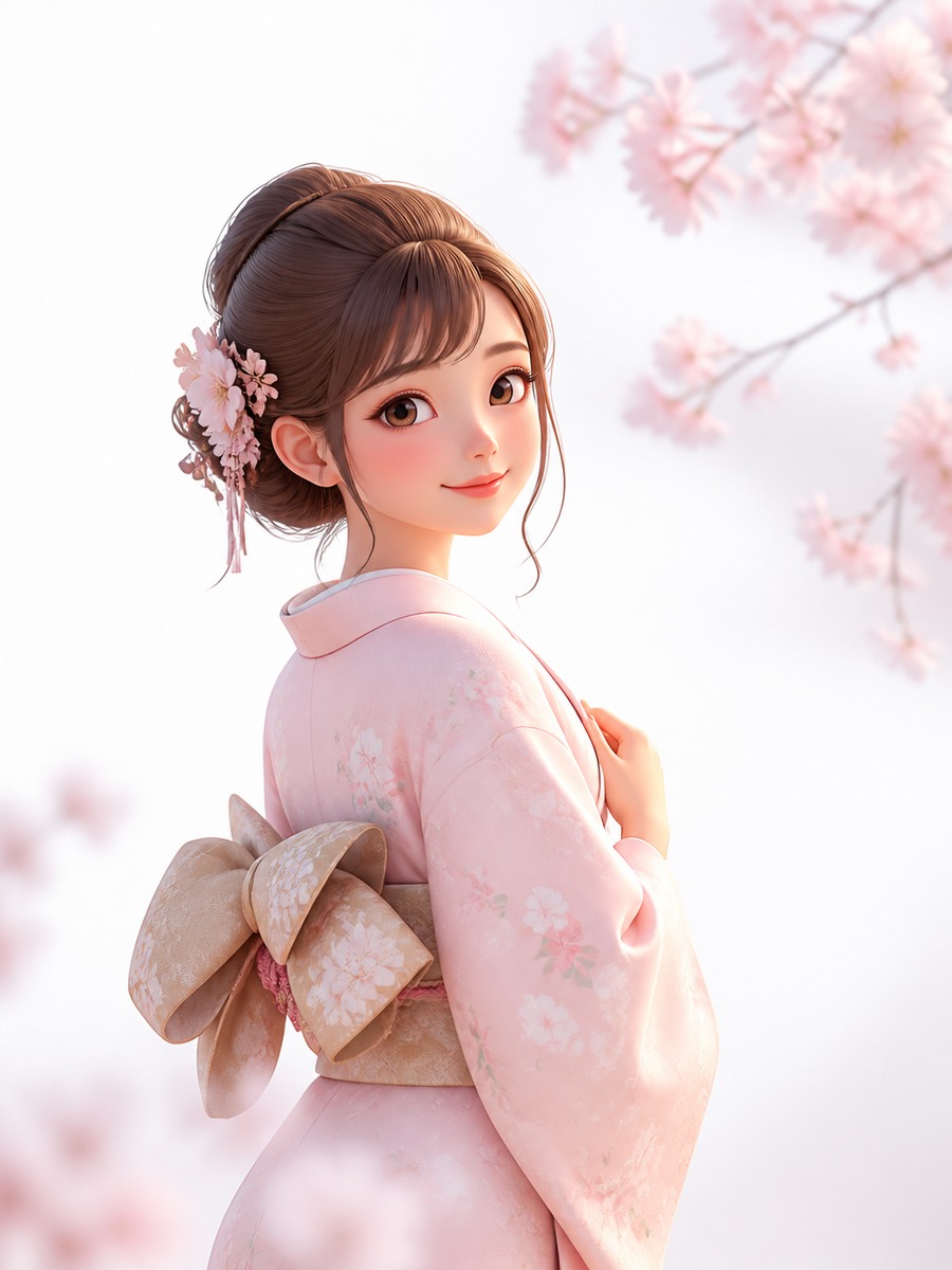 和服 女性 作例18の作例画像