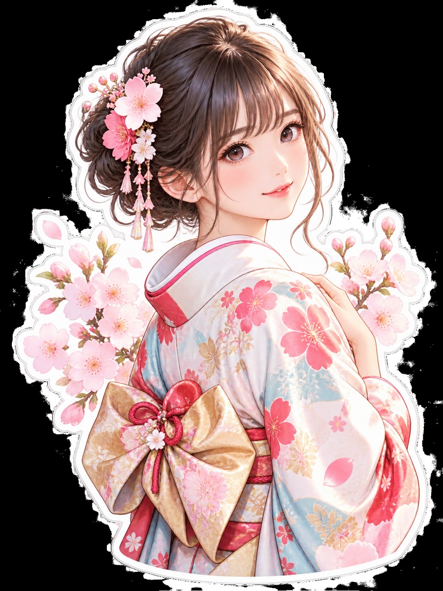 和服 女性 作例20の作例画像