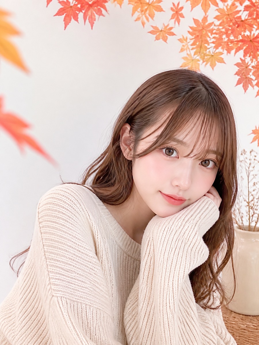 AIプリクラ 秋限定 作例1の作例画像