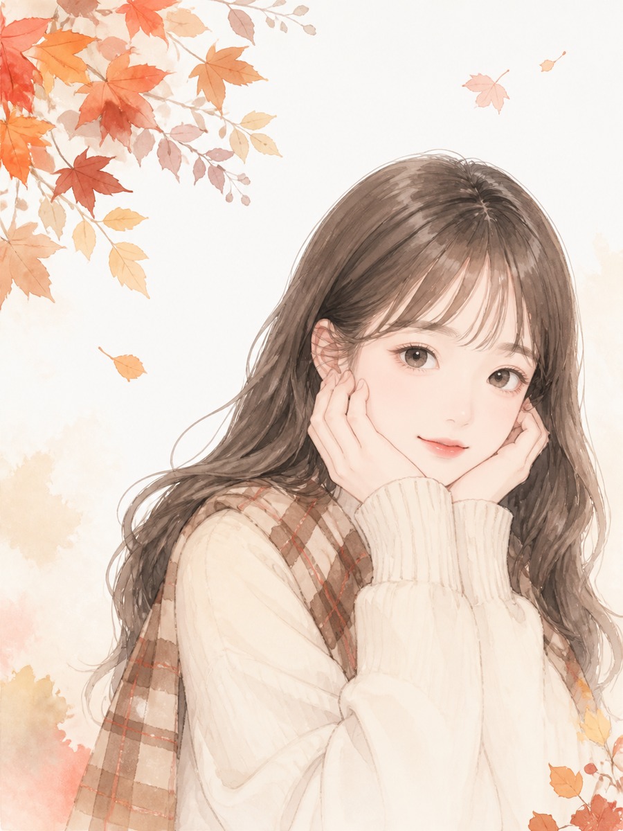 AIプリクラ 秋限定 作例17の作例画像